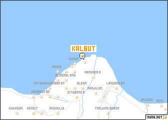 map of Kalbut
