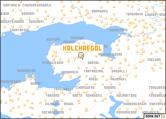 map of Kalchae-gol