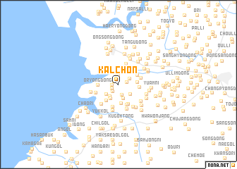 map of Kal-ch\