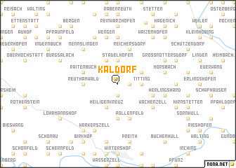 map of Kaldorf