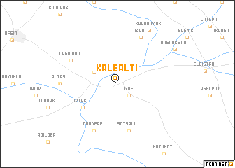 map of Kalealtı