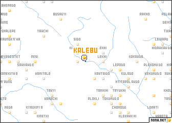 map of Kalebu