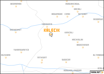 map of Kalecik