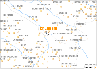 map of Kal-e Esrī