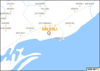 map of Kalemli