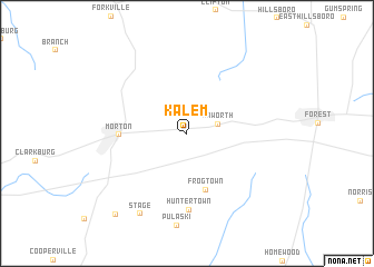 map of Kalem