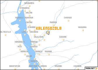 map of Kalengozola