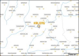 map of Kaleng