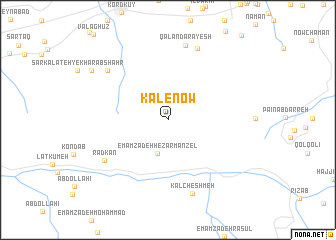 map of Kāl-e Now
