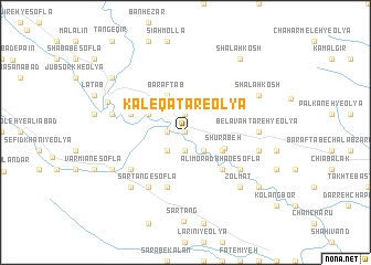 map of Kal-e Qaţār-e ‘Olyā