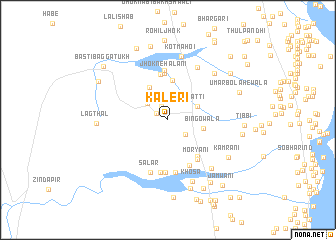 map of Kaleri