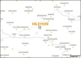 map of Kaleykino