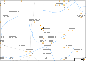 map of Kalezi