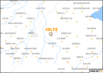 map of Kalfa