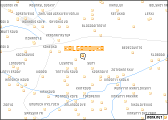map of Kalganovka