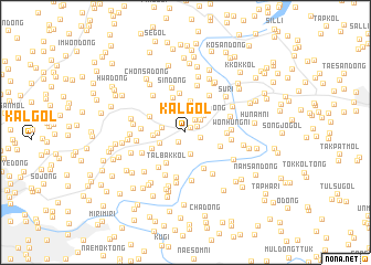 map of Kal-gol