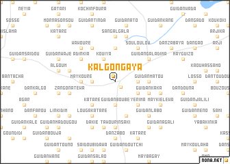 map of Kalgon Gaya