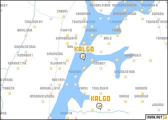 map of Kalgo