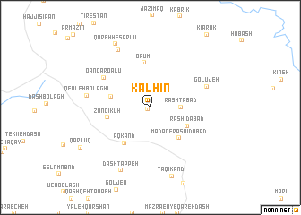 map of Kalhīn