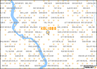 map of Kāliāba