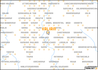 map of Kāliāin