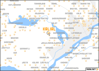 map of Kaliāl