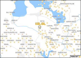 map of Kaliāl
