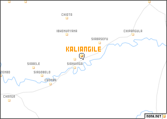 map of Kaliangile