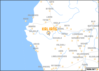 map of Kaliang