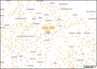 map of Kaliar