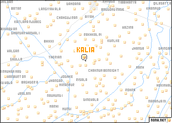 map of Kālia