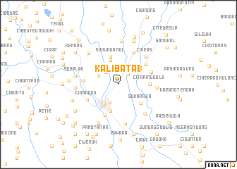 map of Kalibata 1