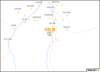 map of Kalib