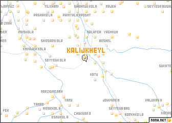 map of Kalīj Kheyl
