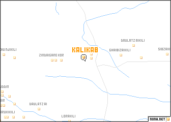 map of Kalīkāb