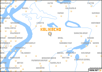 map of Kalikacho