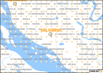 map of Kālikāpur