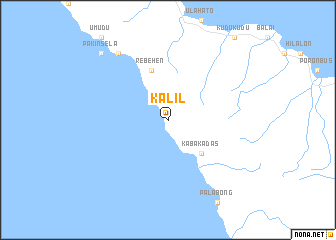 map of Kalil