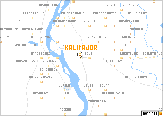 map of Kalimajor