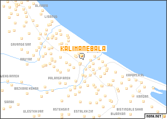 map of Kalīmān-e Bālā