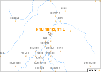 map of Kalimba Kuntil