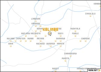 map of Kalimba