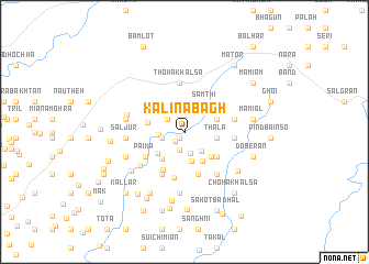 map of Kāli na Bāgh