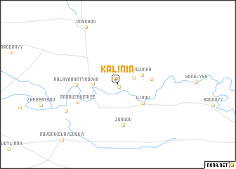 map of Kalinin