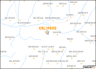 map of Kalipare