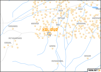 map of Kalipur