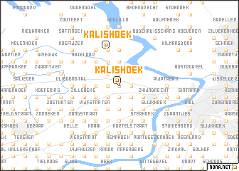 map of Kalishoek