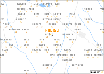 map of Kalīso