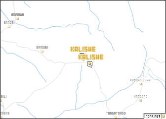 map of Kaliswe