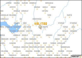 map of Kalitao